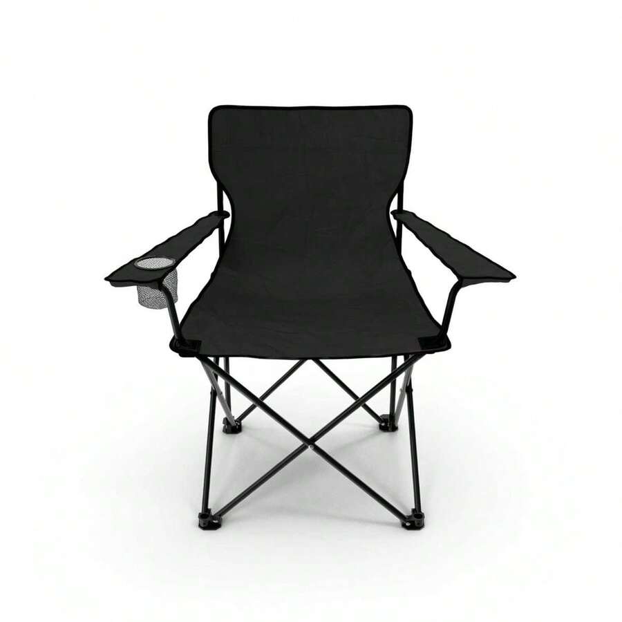Silla de Playa diseñada para ofrecer comodidad durante actividades al aire libre como días de campo, visitas a la playa, campamentos, jardines, terrazas o eventos recreativos; fabricada con materiales resistentes que permiten un uso constante en diferentes superficies, estructura ligera que facilita transportarla sin esfuerzo y un diseño plegable que ayuda a guardarla en autos, closets, bodegas o áreas reducidas sin complicaciones; cuenta con asiento amplio que brinda mayor confort, respaldo que favorece una postura relajada y acabados pensados para soportar exposición frecuente al sol, arena o humedad; su construcción estable permite utilizarla en jornadas prolongadas, mientras que su formato práctico la convierte en una opción ideal para quienes buscan un accesorio funcional que acompañe distintas rutinas y actividades al aire libre - Negro - Ver 1