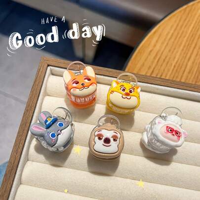 5 piccoli fermagli Disney , fermagli per capelli piccoli , fermagli per capelli Judy, fermagli per capelli Nick, fermagli per capelli pantera, fermagli per capelli lunghi pecora, fermagli per capelli fulmine, accessori per capelli Disney, fermagli per capelli a motivi cartoni animati, fermagli per frangia, adatti per uso quotidiano e regali, accessori quotidiani, accessori per capelli carini, gadget festa Disney