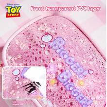 Disney 迪士尼亮片文具盒收纳袋，帆布袋，非常吸引人，铅笔盒/铅笔盒，学生用品 - 單件 - 查看 3