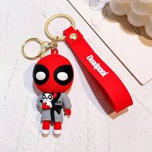 Marvel Keychain - Funny Cartoon Keychain, Cute Anti-Hero Backpack Pendant, Suitable For Fans And Couples (Gift Idea) - M - View 12