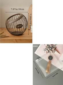 Large Capacity Coffee Capsule Storage Basket, Suitable For All Coffee Capsules, Coffee Capsule Holder, Countertop Coffee Bar Metal Coffee Capsule Storage Rack - Multicolor - View 11