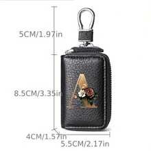 Men's Car Key Case - Simple Zippered Key Case With Lid, Durable Locking Snap For Storage, Suitable For Everyday Use And Special Occasions (Teacher's Day/Mother's Day/Father's Day Gift) Personalized Gift, A Gift Full Of Love, Creative Men's Gift, Fun Gift, Dad's Gift, Gift Ideas - Multicolor - View 5