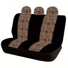 Leopard Print Patchwork Pattern Universal Car Seat Cover - Leopard Print Style - View 3
