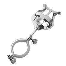 1个单簧管乐谱夹，乐谱夹，夹式乐谱夹，单簧管乐谱夹，适用于初学者和行进乐队练习 - 銀色 - 查看 8