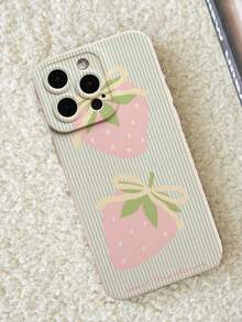 Ốp lưng điện thoại silicon lỏng họa tiết dâu tây thời trang, bảo vệ toàn thân, chống sốc, chống rơi, chất liệu TPU mềm dẻo, tương thích với iPhone 13/11/17/17pro/16/14/15/15pro/15 Plus/15 Promax/7plus/8plus/X/Xs Max/Xr/11pro/12pro/13pro/14pro/12mini/13mini/11promax/12promax/13promax/14promax/14plus/17pro Max/17Air/6/6s Plus/7/8/16Pro/16plus/16promax/Se2/17promax & Tương thích với Samsung Galaxy/A54/A14/A12/A13/A15/A32/A33/A24/A52S/S20/S21/S22/S23/S24/S23Plus/S24ultra/S25/A15/A33/A23 - Nhiều màu - Xem 2