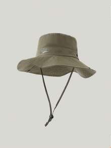 1pc Women Casual Polyester Bucket Hat, Versatile For Daily And Outdoor Use,Summer,Beach - Multicolor - View 5