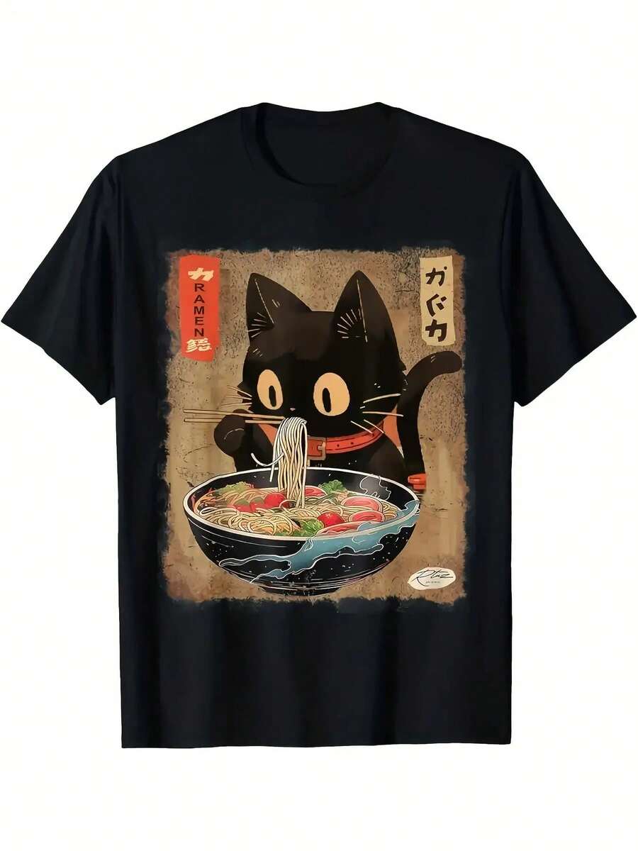 Men T-Shirts - Black - View 1
