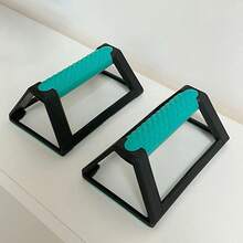 2pcs 110lbs Capacity Push Up Bars, Non-Slip Triangular Support Pushup Stands, Fitness Strength Training Handles - Multicolor - View 1