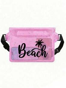 这款“沙滩”大容量防水腰包采用PVC材质，配有可调节腰带。它配备一个三层密封、触屏兼容的防水手机袋，加厚耐用，并带有透明塑料窗口，适用于各种智能手机。 - 彩色 - 查看 15