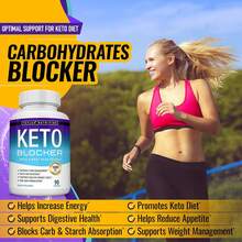 Toplux Keto Blocker Pills White Kidney Bean Extract - 1800 Mg Natural Ketosis, Support Keto Diet, For Men Women, 90 Capsules, Supplement - Hai - Xem 7