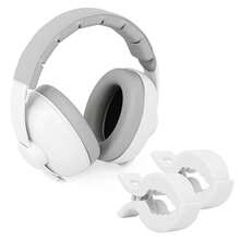 婴儿耳罩降噪耳机 – 婴儿降噪耳机，适用于婴儿、新生儿和幼儿听力保护，可调节柔软耳罩，适用于飞机、音乐会和嘈杂环境 - 彩色 - 查看 8