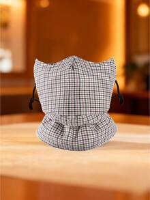 Thick & Large Cotton Face Mask, Outdoor Cycling Windproof Warm Neck Gaiter, Women's Thick Dust-Proof Warm Breathable Mesh Washable Winter Cycling Mask - Multicolor - View 10