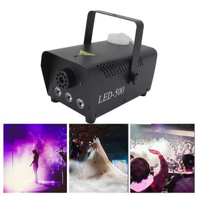 Máquina de humo LED con control remoto para iluminación de escenario, bodas, fiestas de Halloween