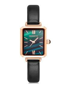 1pc Women's Retro Minimalist Quartz Wrist Watch, Suitable For Daily Wear - one-size - View 10