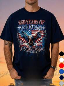 Happy 250Th Birthday USA Shirt, America 250 Tee, Patriotic 4Th Of July Shirt, Semiquincentennial Gift, Independence Day USA Shirt, 1776-2026, 4Th Of July Shirt For Women Or Men, Floral USA Flag Shirt, Patriotic Tee, Blue Red And White, Ca - 白色 - 查看 8