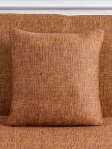 1pc Stretch Full Cover Sofa Slipcover, Geometric Pattern, Modern Style Polyester Fabric, Machine Washable, Protect Sofa From Dust And Dirt - Light Brown - View 9