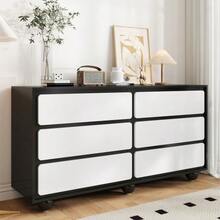 Storage Cabinets - White+Black - View 5