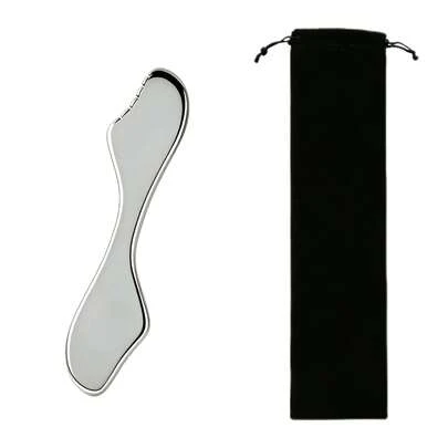 Stainless Steel Gua Sha Board For Face And Body Use - Manual Gua Sha Massager For Face And Body Massage - Skincare Tool