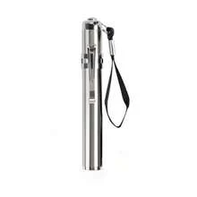 不锈钢LED验蛋器 | 迷你便携式孵化工具 | 符合人体工学的手持式验蛋灯 | 高透光率鸟蛋受精率检测仪（不含电池） - 銀色 - 查看 12