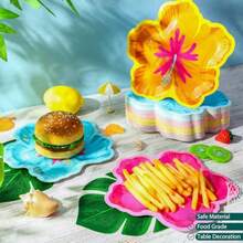 Party Plates - Various Vibrant Colors - View 6