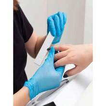 (Optional 80/80, 100/180) Grit Nail Files, Acrylic Nail Sanding Boards, Professional Manicure Tools, Suitable For Home & Salon, Durable Double-Sided - 彩色 - 查看 3