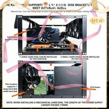 E02 Stackable Open Air Test Bench DIY PC Chassis Fits ATX EATX X79 X99 Mobo From Ddfo - View 4