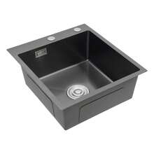 YUNRUX Kitchen Sinks - Black - View 1