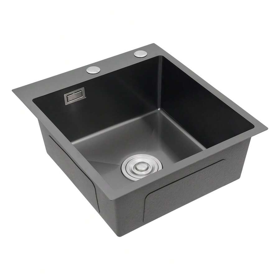 YUNRUX Kitchen Sinks - Black - View 1