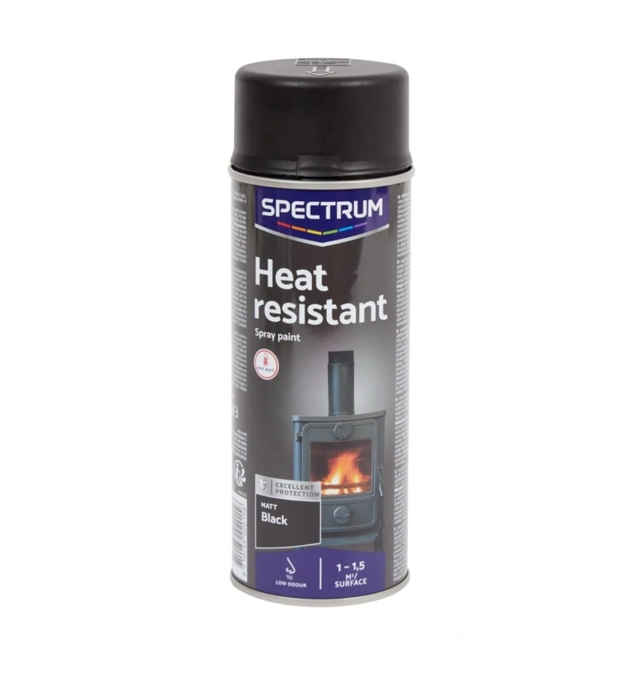 Pintura resistente al calor negro 800*C