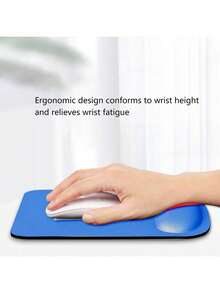 1pc Square Office Wrist Rest Mouse Pad - View 5