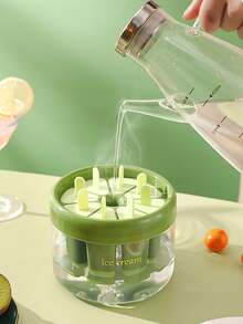 Popsicle Mold, Homemade Ice Cream/Popsicle Maker, Kids Ice Lolly Tray, Ice Cube Trays, Ice Pop Molds - Multicolor - View 11