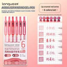6/36/54/72/90 Colors Retractable Acrylic Paint Pen Set - Gel Pens (0.7mm), Acrylic Paint Markers, Ballpoint Pens, Liners, Highlighters, Suitable For Vibrant Color Writing And Sketching, Smooth Writing, Applicable For Painting, Marking, Student Notes, Handbook Making, Office Use - Multicolor - View 15
