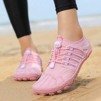 女士水鞋户外运动休闲鞋，夏季赤足鞋，适合划船、游泳、沙滩、健身、跑步、骑行、水上运动、瑜伽、深蹲等。