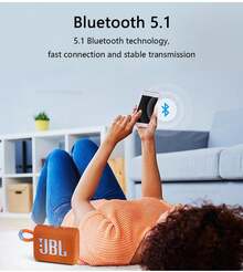 JBL Go3藍牙揚聲器身歷聲戶外可擕式揚聲器IP67防水强大低音無線迷你揚聲器適用於家庭浴室派對旅行海灘露營原裝Go3 JBL揚聲器 - 查看 8
