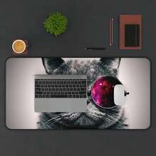 Cool Cat High Definition Educational Office  Decor Desk At Ousepad - Rectangle - View 4