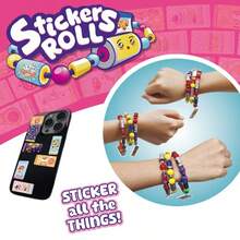 Sticker Bracelet - DIY Sticker Jewelry Set, Including Mini Stickers. It Is The Perfect Gift For Children's Day, Holidays, New Year, And Christmas. - Multicolor - View 4