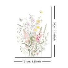 1/3pcs Set Unframed Wildflower Nursery Canvas Poster Boho Botancial Floral Butterfly Wall Art Print Minimalist Girl Room Aesthetic Decor Painting For Apartment,Living Room,Bedroom,Modern Home Decoration - A - View 15