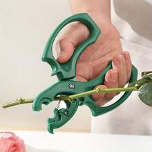 1pc Floral Scissors, 2-In-1 Flower Stem Trimmer, Stainless Steel Gardening Shears, Rose Thorn Stripper, Suitable For Florists, Floral Arrangement Scissors - Multiple Styles - View 8