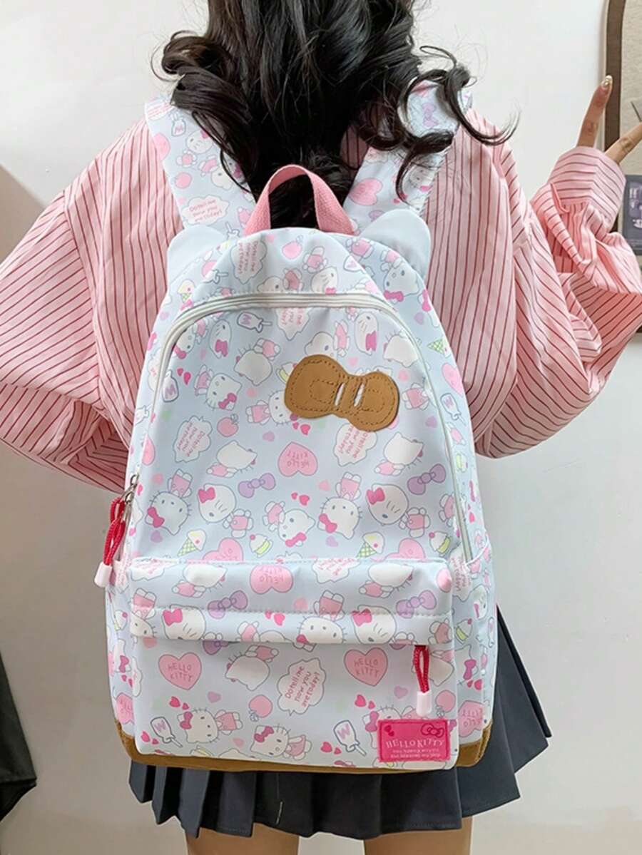 SANRIO New Backpack Cute School Bag Large Capacity Backpack For College Students - A Style - View 1