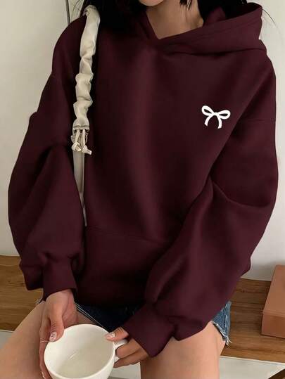 Moletom canguru casual flanelado algodão modelo casual feminino moda blogueira