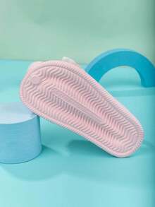 甜美闪亮蝴蝶结儿童凉鞋，柔软防滑幼儿学步鞋，女童夏季透气沙滩鞋 - 粉色 - 查看 8