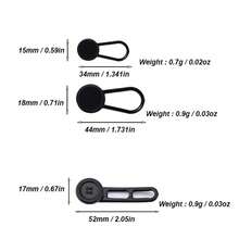 6/12pcs No-Sew Denim Pants Waist Extender, Plastic Elastic Waistband Adjustable Buckle For Pants & Skirts - Waist Buckle - View 8