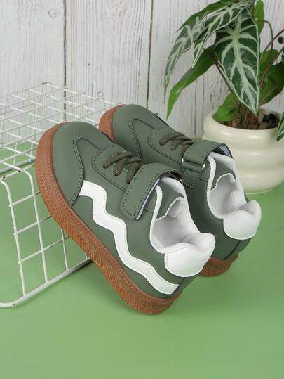 1 Pair Girls' Children's Casual Sneakers, Low-Top Outdoor Sports Shoes, New Arrival For Spring/Autumn