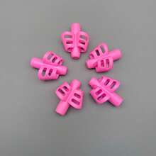 3pcs/4pcs/5pcs Silicone Finger Grip Pen Holder, Soft TPR Material, Writing Learning Tool, Children Learning Supplies, Children's Writing Tool, Easter, Easter Gift - Multicolor - View 18