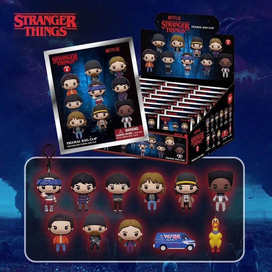 1个官方授权3D动漫角色系列5神秘盲盒钥匙扣，随机1个（共11个），威尔、麦克或其他角色，送给家人朋友的惊喜礼物，生日、周年纪念日皆宜 - MN-32615 - 查看 1