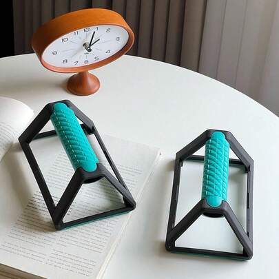 2 bare de flotări cu o capacitate de 55 kg, suport triunghiular antiderapant pentru flotări, mânere pentru antrenament de forță fitness