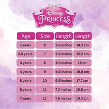 Disney Fashion Sneakers Girls' LightUp Ariel Design Fun Easy Hook & Loop Play Ready (Toddler Sizes 6-10/ Little Kid Sizes 11-12) - Màu tím - Xem 9