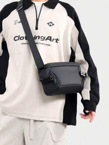 A Fashionable And Stylish Men's Sling Bag/Crossbody Bag, A Versatile And Minimalist Women's Small Bag That Can Be Used As A Waist Pack, Shoulder Bag, Or Chest Bag. This Men's Sling Bag Is A Top Choice For Commuting And Travel In All Seasons. - Multicolor - View 8