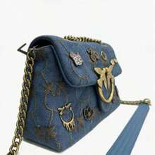 Women Shoulder Bags - 藍色 - 查看 3