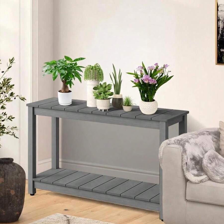 Outdoor Table - Grey - View 1